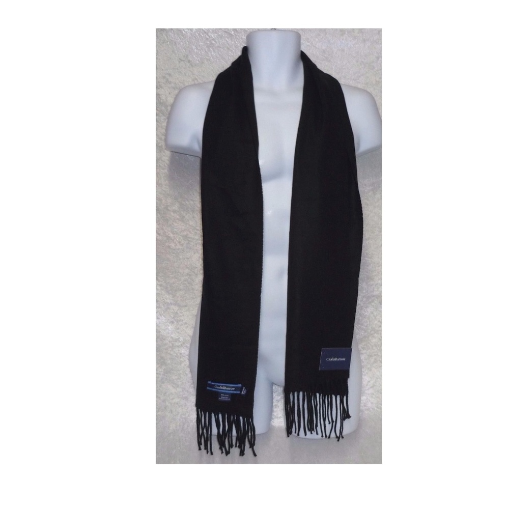 Men's scarf Croft & Barrow Black NEW
